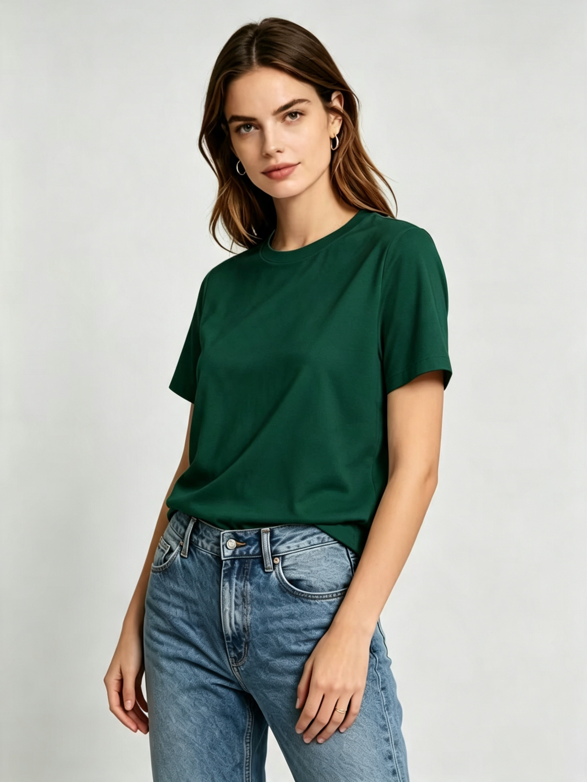 Custom Color Unisex Cotton T-Shirt
